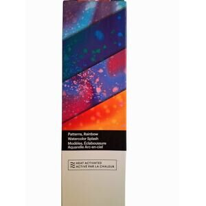 Cricut Infusible Ink Transfer Sheet Patterns Watercolor Splash